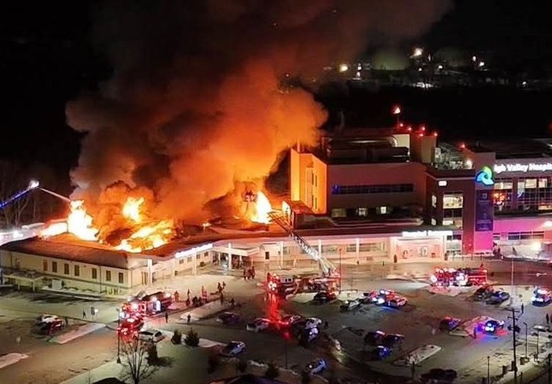 کشور آمریکا , آتش‌سوزی , 