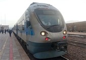 حرکت آزمایشی قطار میانه - اردبیل