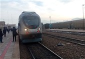 قطار وارد اردبیل شد