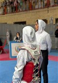 لیگ قهرمانان تکواندو نونهالان دختر قزوین