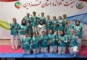 لیگ قهرمانان تکواندو نونهالان دختر قزوین