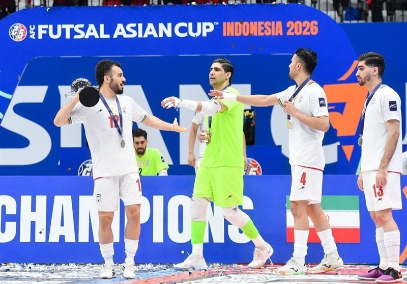فوتسال , فوتسال ایران , تیم ملی فوتسال ایران , جام ملت‌های فوتسال آسیا , 
