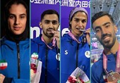دوومیدانی داخل سالن آسیا| پایان کار ایران با یک مدال نقره و 3 برنز