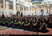 اجتماع بانوان مدافع ولایت در حرم مطهر حضرت شاهچراغ (ع)