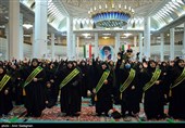 اجتماع بانوان مدافع ولایت در حرم مطهر حضرت شاهچراغ (ع)