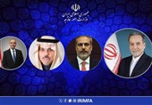 مباحثات هاتفیة بین وزیر الخارجیة الإیرانی ونظرائه فی ترکیا ومصر والسعودیة