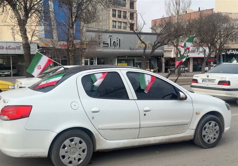 کاروان شادی و خودرویی در اردبیل