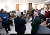 بازدید سردار جباری از خبرگزاری تسنیم