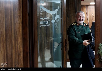 بازدید سردار جباری از خبرگزاری تسنیم