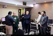 بازدید سردار جباری از خبرگزاری تسنیم