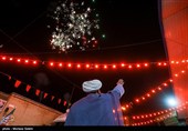 نورافشانی سالگرد پیروزی انقلاب در اصفهان