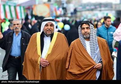 تداوم حضور حماسی مردم خوزستان در صحنه‌های ملی