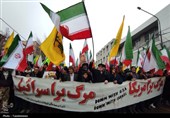 حضور پرشور مردم زنجان در راهپیمایی 22 بهمن
