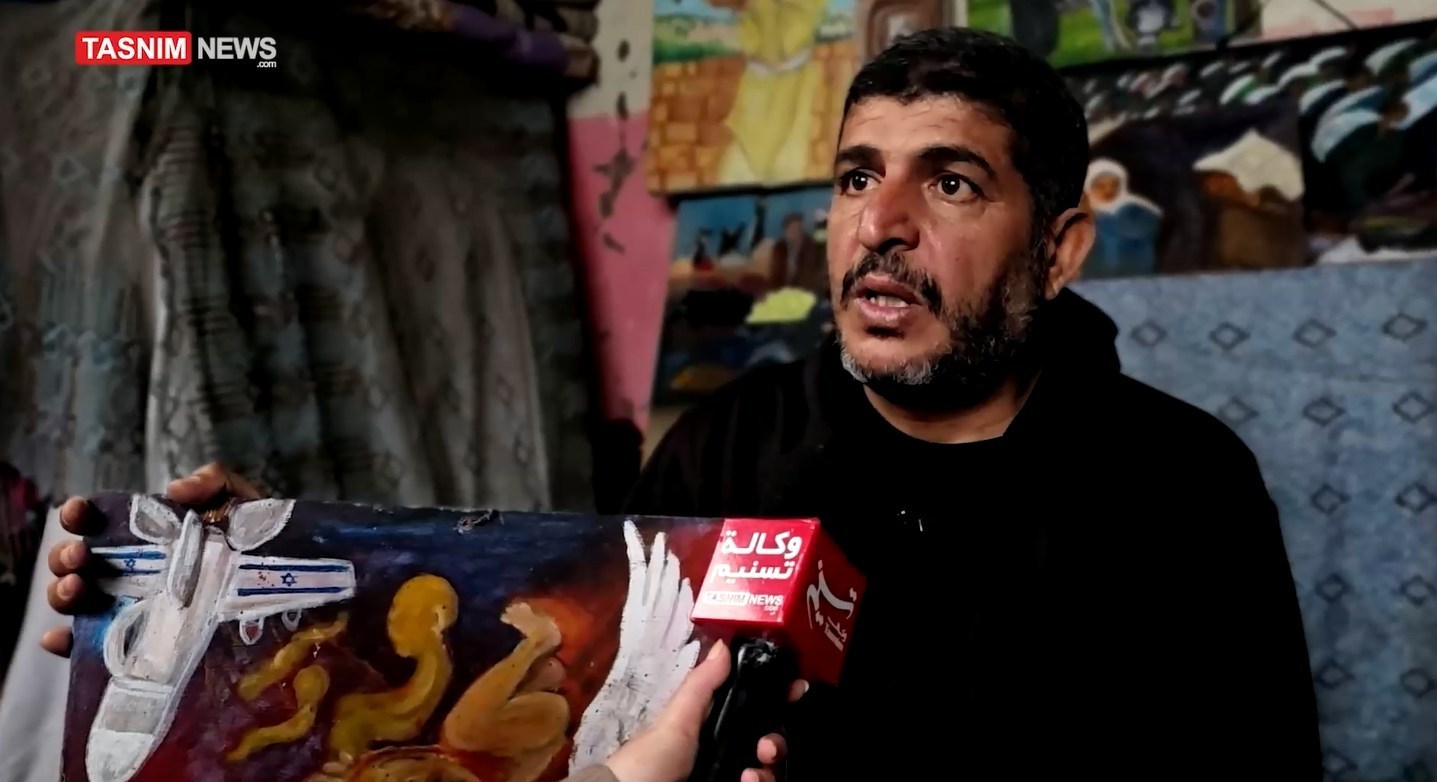 نوار غزه , فلسطین , رژیم صهیونیستی (اسرائیل) , نقاشی , 