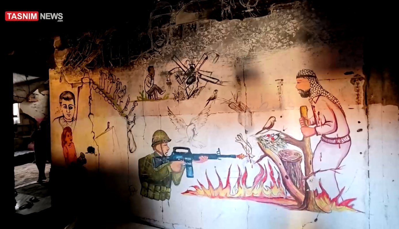 نوار غزه , فلسطین , رژیم صهیونیستی (اسرائیل) , نقاشی , 
