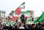 راهپیمایی 22 بهمن در مشهد