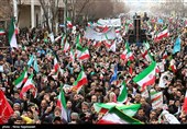 راهپیمایی 22 بهمن در مشهد