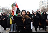 راهپیمایی 22 بهمن در مشهد