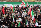راهپیمایی 22 بهمن در مشهد