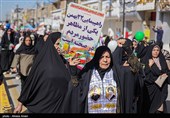 راهپیمایی 22 بهمن در لامرد - فارس