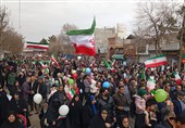 تاریخ‌سازی مردم شهرهای مختلف خراسان رضوی در راهپیمایی 22 بهمن+فیلم