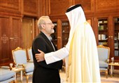 لاریجانی یلتقی أمیر قطر