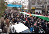 راهپیمایی 22 بهمن در بجنورد
