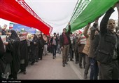 راهپیمایی 22 بهمن در کرمانشاه