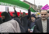 راهپیمایی 22 بهمن در کرمانشاه