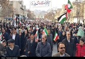حماسه حضور مردم استان مرکزی در راهپیمایی 22 بهمن