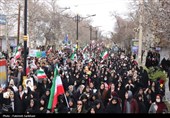 حماسه حضور مردم استان مرکزی در راهپیمایی 22 بهمن