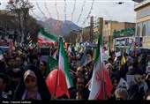 حماسه حضور مردم استان مرکزی در راهپیمایی 22 بهمن