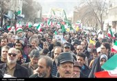 حماسه حضور مردم استان مرکزی در راهپیمایی 22 بهمن