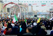 مسیرات مليونية في ذکرى انتصار الثورة الإسلامیة بالعاصمة طهران