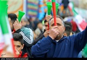 مسیرات مليونية في ذکرى انتصار الثورة الإسلامیة بالعاصمة طهران