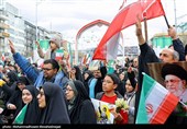 مسیرات مليونية في ذکرى انتصار الثورة الإسلامیة بالعاصمة طهران