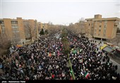 راهپیمایی 22 بهمن در همدان