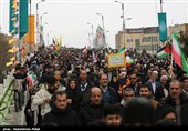 راهپیمایی 22 بهمن در همدان