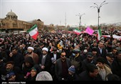 راهپیمایی 22 بهمن در همدان