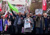 حضور رئیس مجلس در راهپیمایی یوم‌الله 22 بهمن - تهران