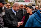حضور رئیس مجلس در راهپیمایی یوم‌الله 22 بهمن - تهران