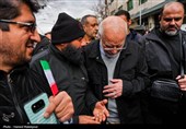 حضور رئیس مجلس در راهپیمایی یوم‌الله 22 بهمن - تهران