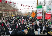 راهپیمایی 22 بهمن در خرم آباد