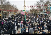 راهپیمایی 22 بهمن در خرم آباد