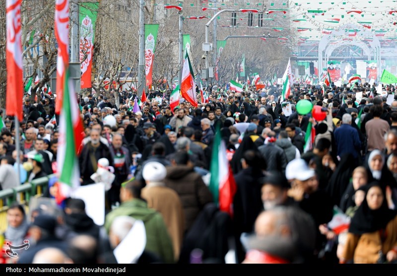 راهپیمایی 22 بهمن درتهران - 3