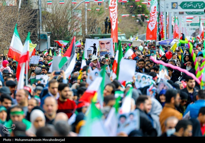 راهپیمایی 22 بهمن درتهران - 3