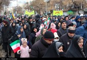 راهپیمایی 22 بهمن در اردبیل