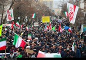 راهپیمایی 22 بهمن در اردبیل
