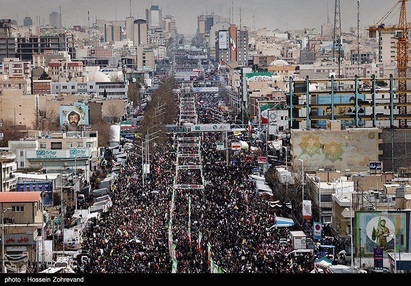 راهپیمایی 22 بهمن درتهران - 2