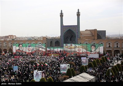 مسيرات إحياء ذكرى انتصار الثورة الإسلامية